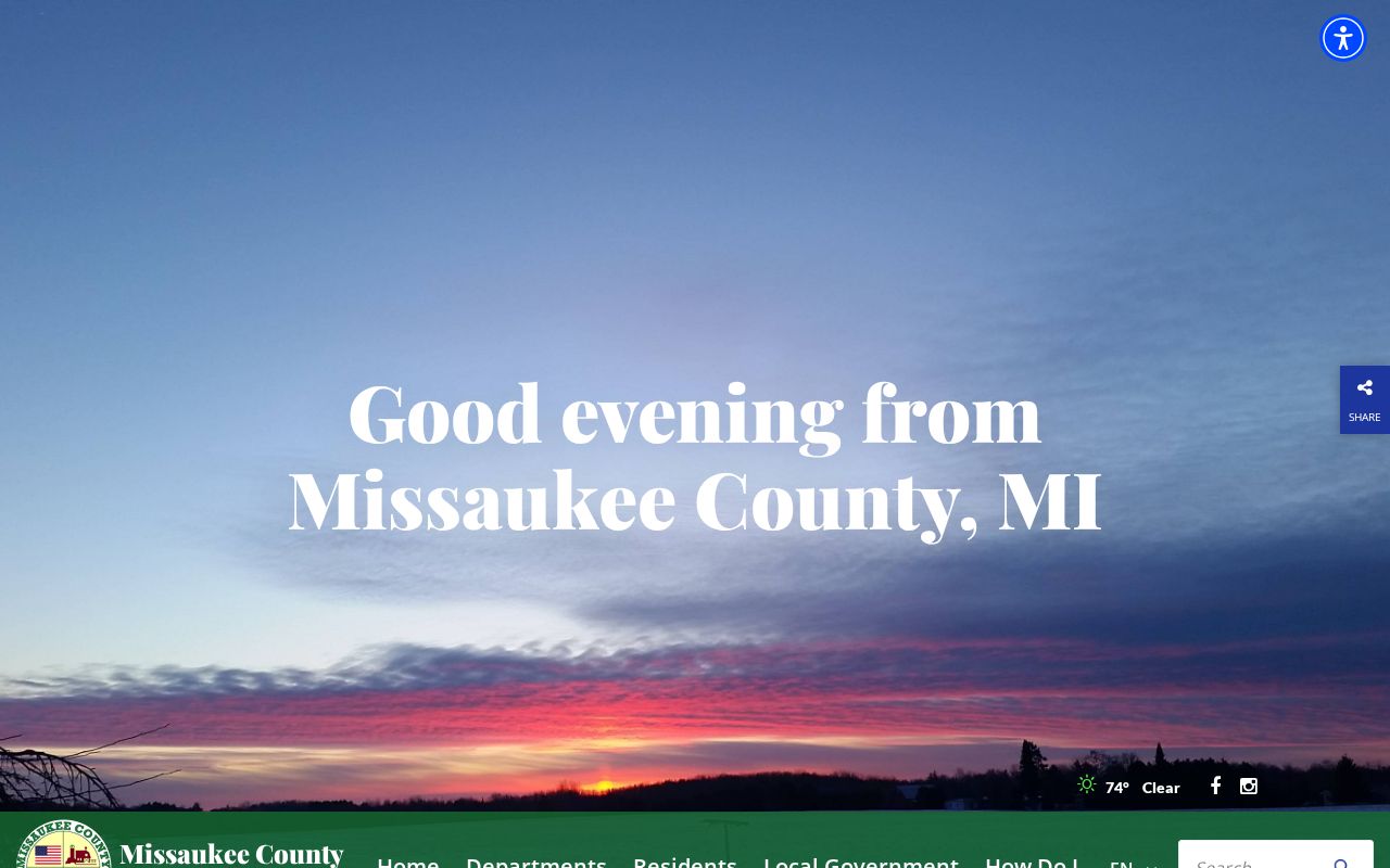 Missaukee County warrant records: the official county government home page